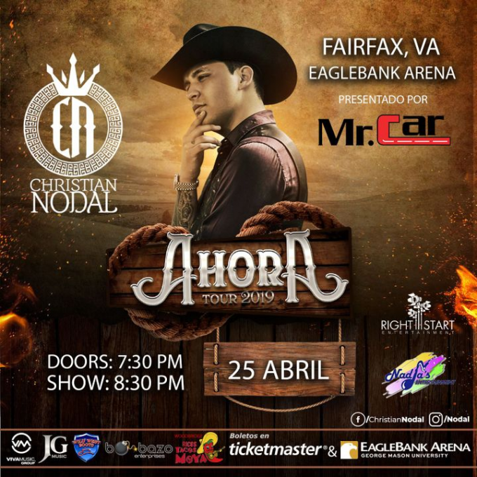 Christian Nodal at Arizona Federal Theatre