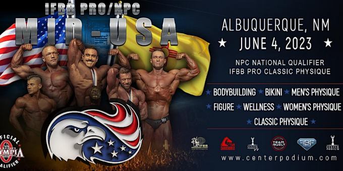 NPC National Qualifier IFBB Pro Classic Physique Finals at Kiva Auditorium