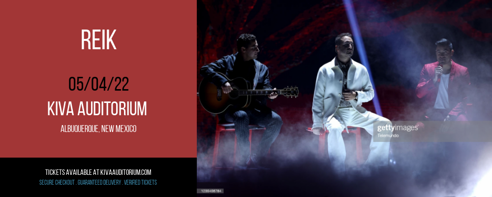 Reik at Kiva Auditorium tickets Reik at Kiva Auditorium