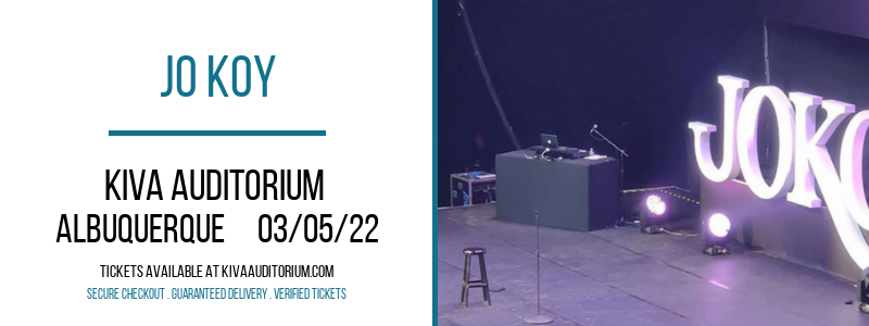 Jo Koy at Kiva Auditorium tickets Jo Koy at Kiva Auditorium