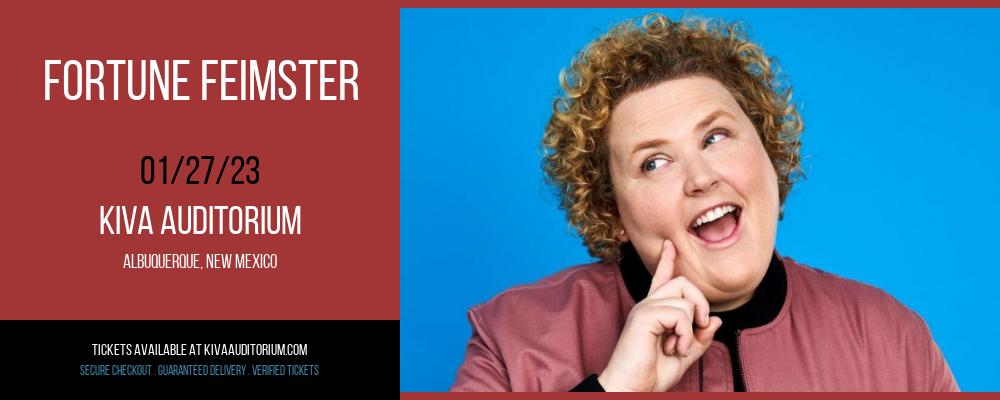Fortune Feimster at Kiva Auditorium tickets Fortune Feimster at Kiva Auditorium